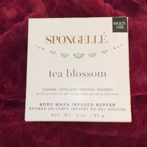 Spongelle Tea Blossom Body Wash Infused Buffer 3oz
